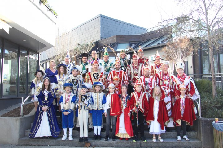 Impressionen von dem Rosenmontagsempfang 2025 im Rathaus Finnentrop.