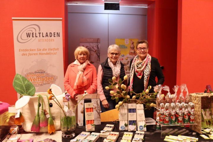 Mit rund 40 Ständen ist der Kreativmarkt ausgebucht und bietet viel Abwechslung.