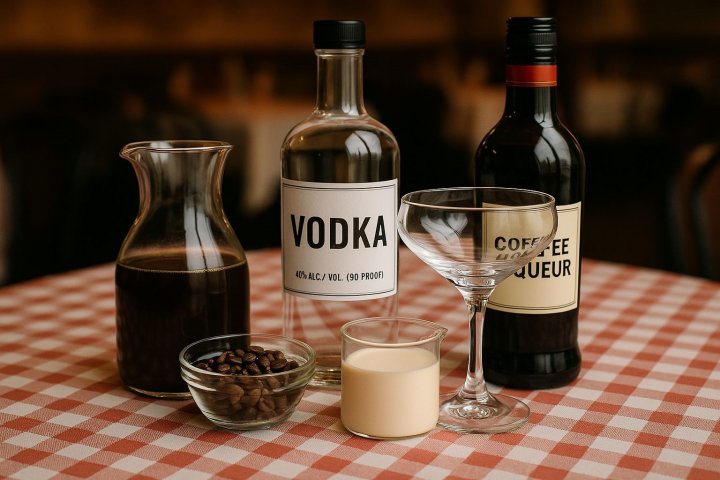 Das Landhotel Voss bereitet euch heute einen Hellwachen Start in die Vor-Ostertage, und zwar mit einem Kaffee-Duett aus Weißer Mokka Panna Cotta und einem Espresso-Martini.