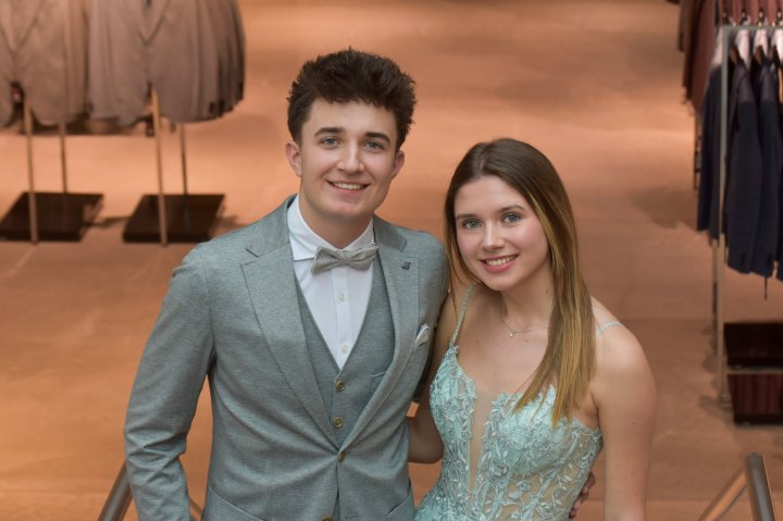 Abiball 2025 - Alina Meinert und Ben Fischer vom Gymnasium der Stadt Lennestadt.