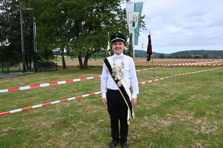 Benedikt Wilmes ist neuer Jungschützenkönig in Heggen.