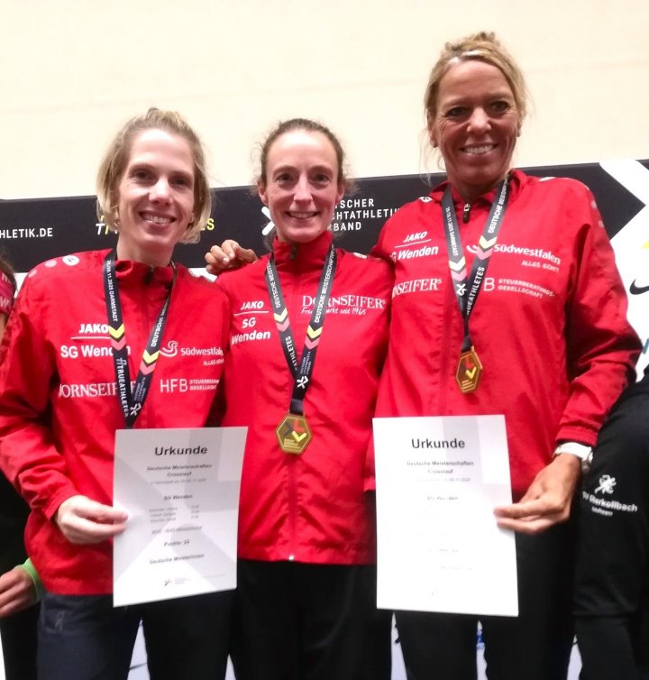 Die SG Wenden war bei den Deutschen Crossmeisterschaften in Darmstadt erfolgreich.