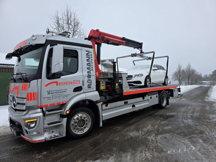 Beim Abschleppdienst Bormann ist im Winter immer ordentlich zu tun.