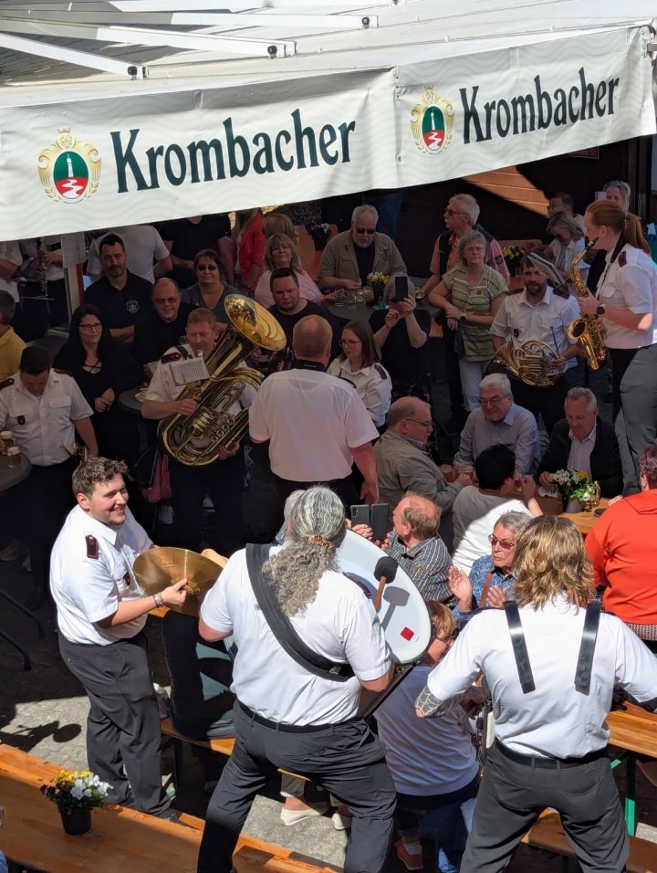 Maifest 2026 des Musikzuges Bergerhof.