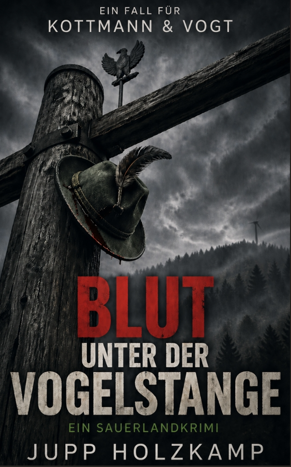 Die Cover der Sauerland-Krimis von Jupp Holzkamp.