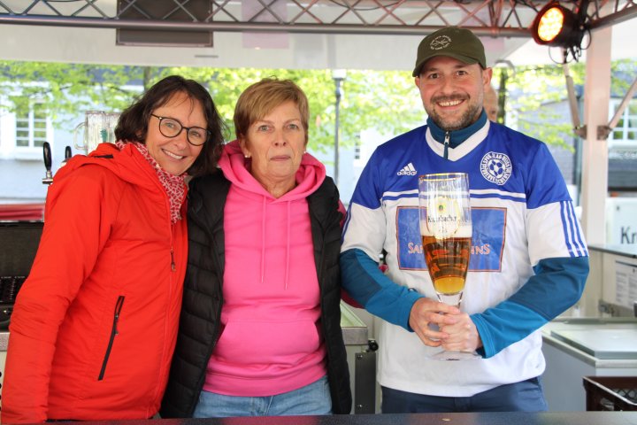 Impressionen von der Eröffnung des Olper Stadtfests am Freitagabend.