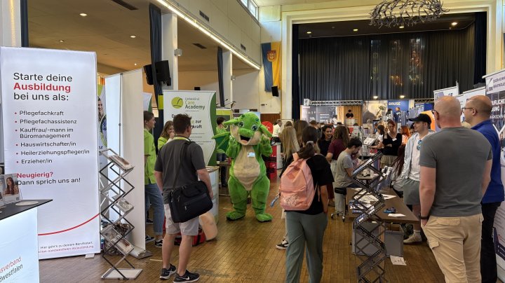 Impressionen von der 19. Ausbildungsbörse Plettenberg.