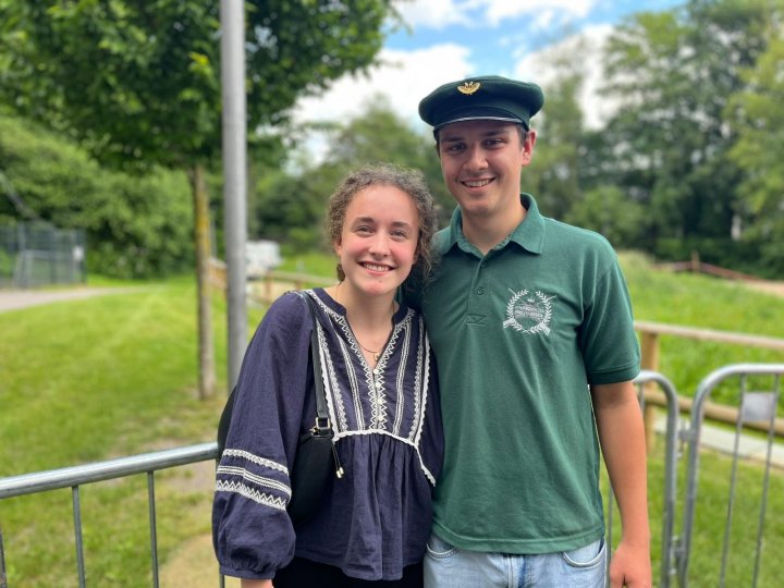 Mirko Knoche und Carlotta Serrano-Delgado sind das neue Jungschützenkönigspaar in Grevenbrück.