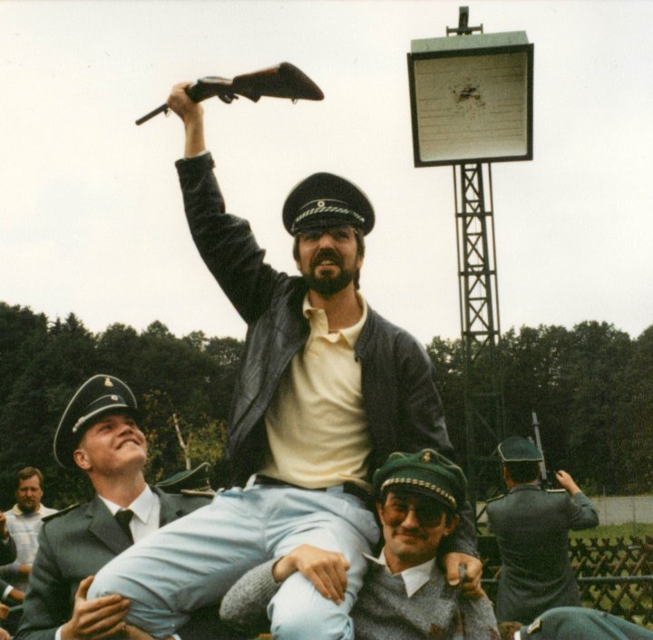Die Gerlinger Jubelmajestäten: Jubelkönig Theo Weiß (1986).
