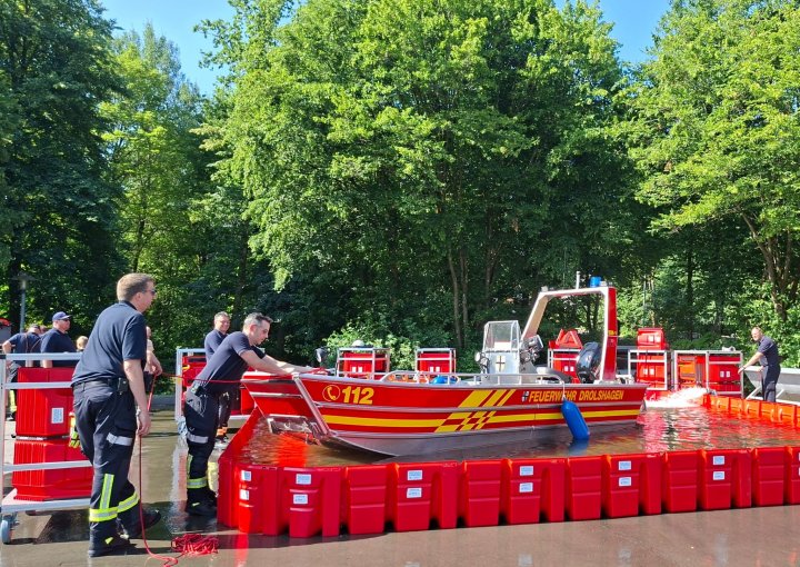 Vor allem für die jungen Besucher gab es bei der ersten Wendener Blaulichtmeile am Samstag, 4. Juli, viel zu sehen und zu erleben.