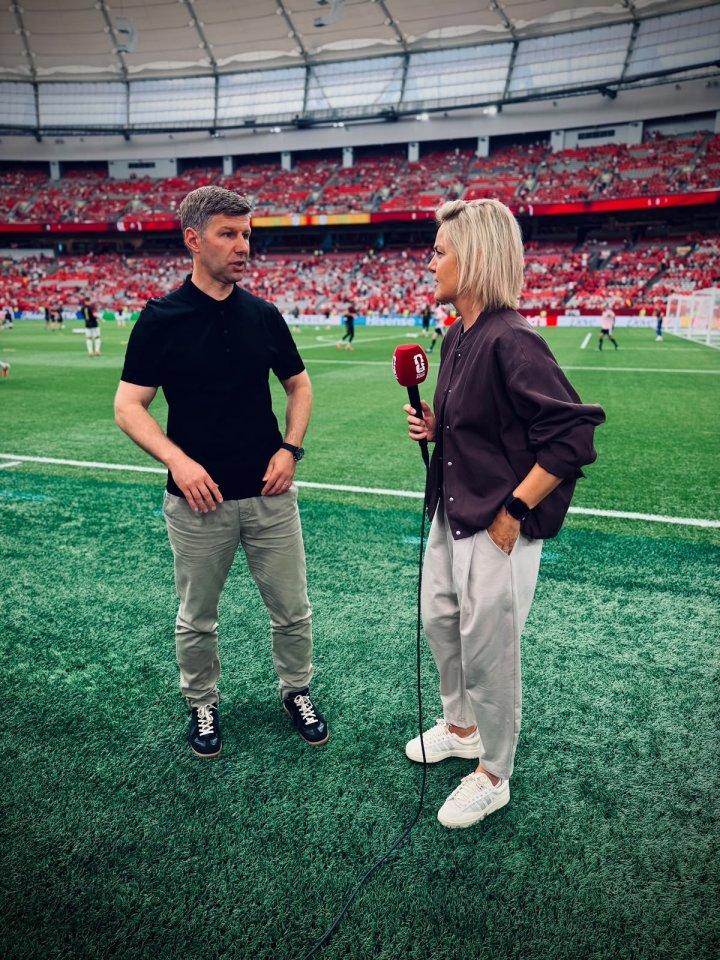 Christina Graf aus Lennestadt war als ARD-Kommentatorin bei der Fußball-WM dabei.