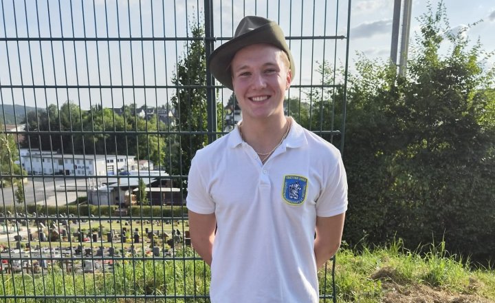 Nicolas Gerk regiert die Jungschützen in Fretter.