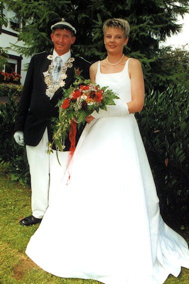 König 2001 Erwin Pokoj und Annette Weber.