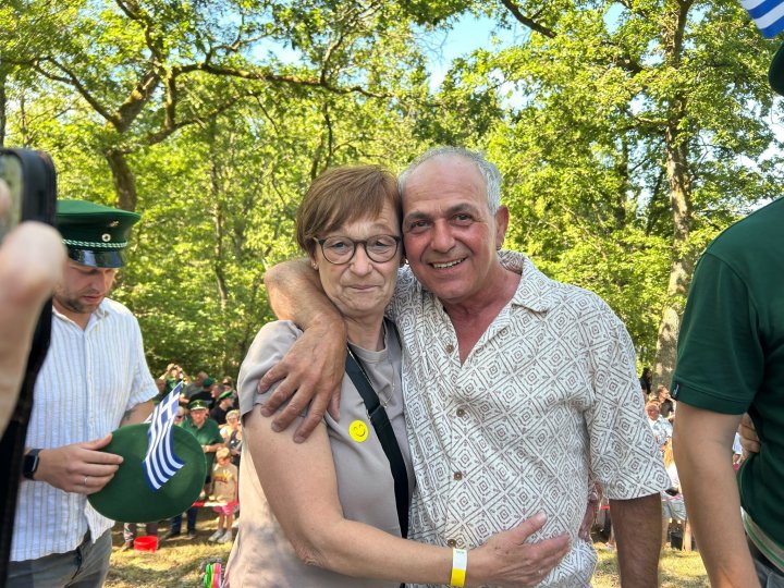 Schützenkönigspaar in Maumke 2026: Lukas und Susanne Gouranis.