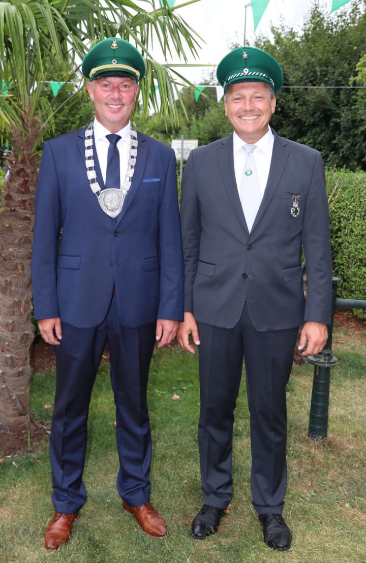Kaiserpaar: Christian Middel und Carsten Walter.
