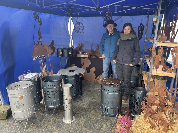 Impressionen vom Jakobimarkt in Römershagen.