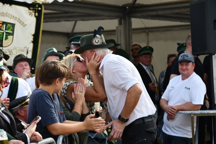 Kreiskönigsschießen 2026 in Elspe: Kreiskönig Dominik Schulte.
