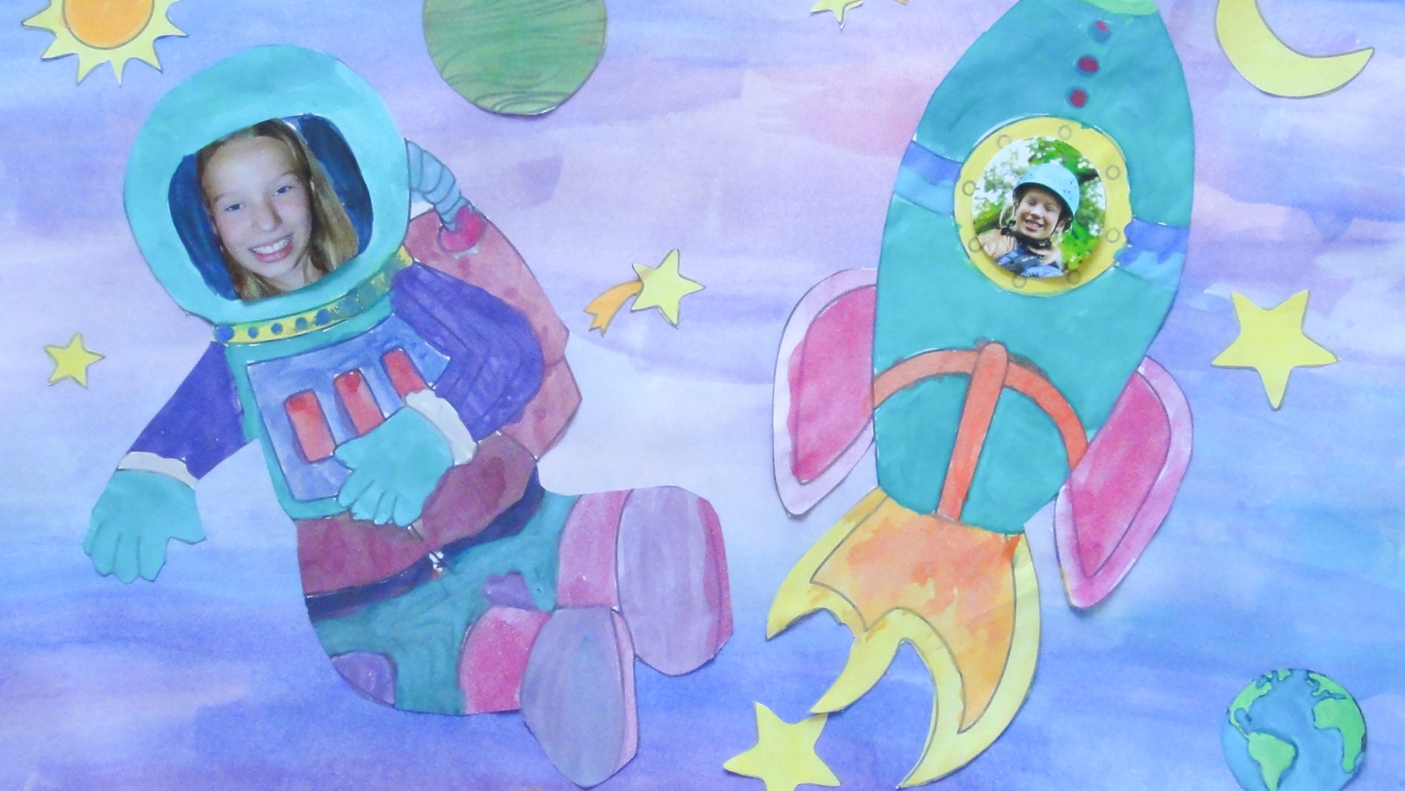 „Geschwister im Universum“ lautete das Motto eines digitalen Treffens.  von privat