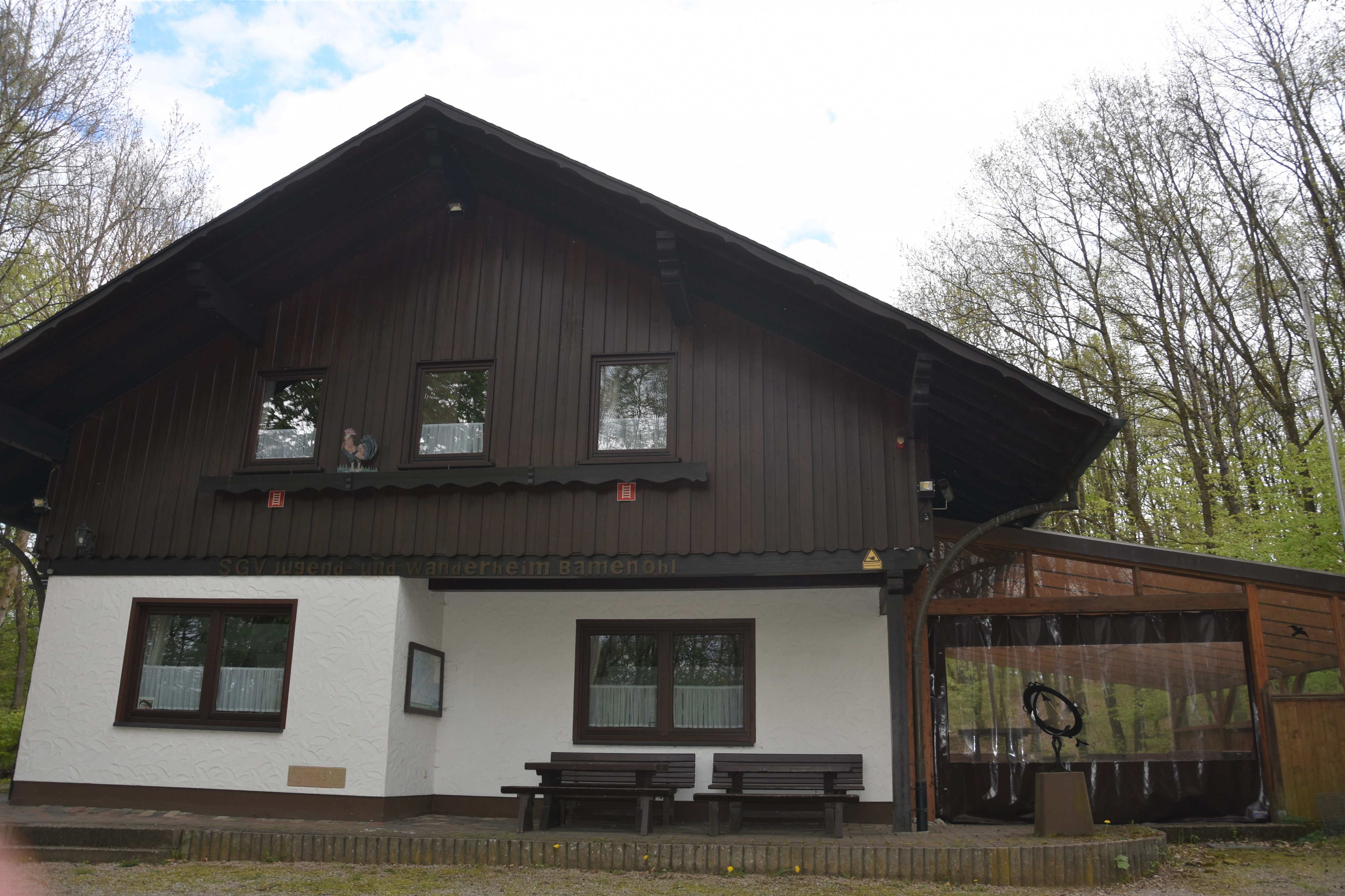 Zehn bis 15 Prozent der Übernachtungen in der Gemeinde Finnentrop finden in der SGV-Hütte Bamenohl statt. von Nicole Voss