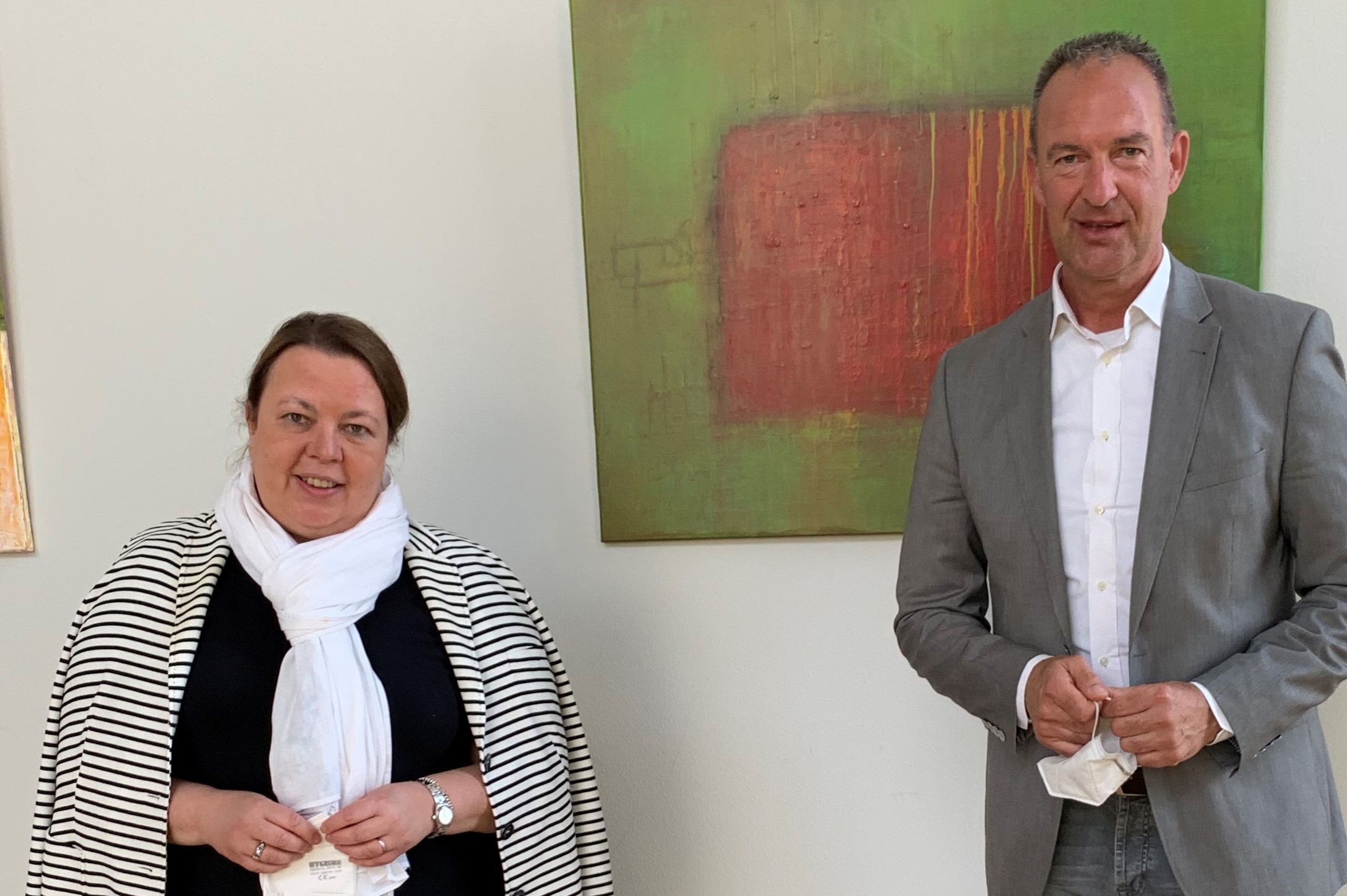 CDU-MdL Jochen Ritter mit NRW-Umweltministerin Ursula Heinen-Esser. von Büro Ritter