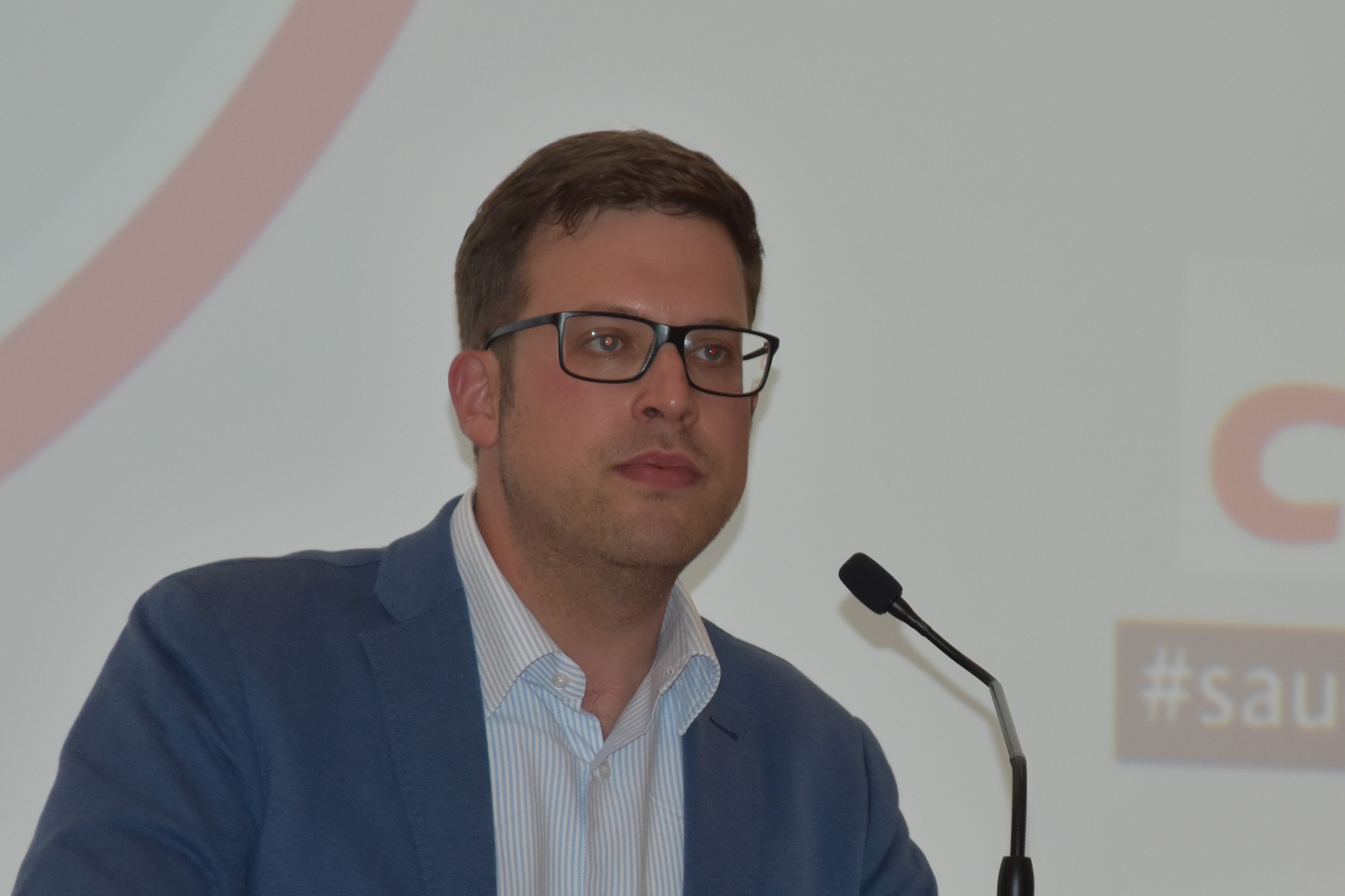 CDU-Bundestagskandidat Florian Müller, von Nicole Voss