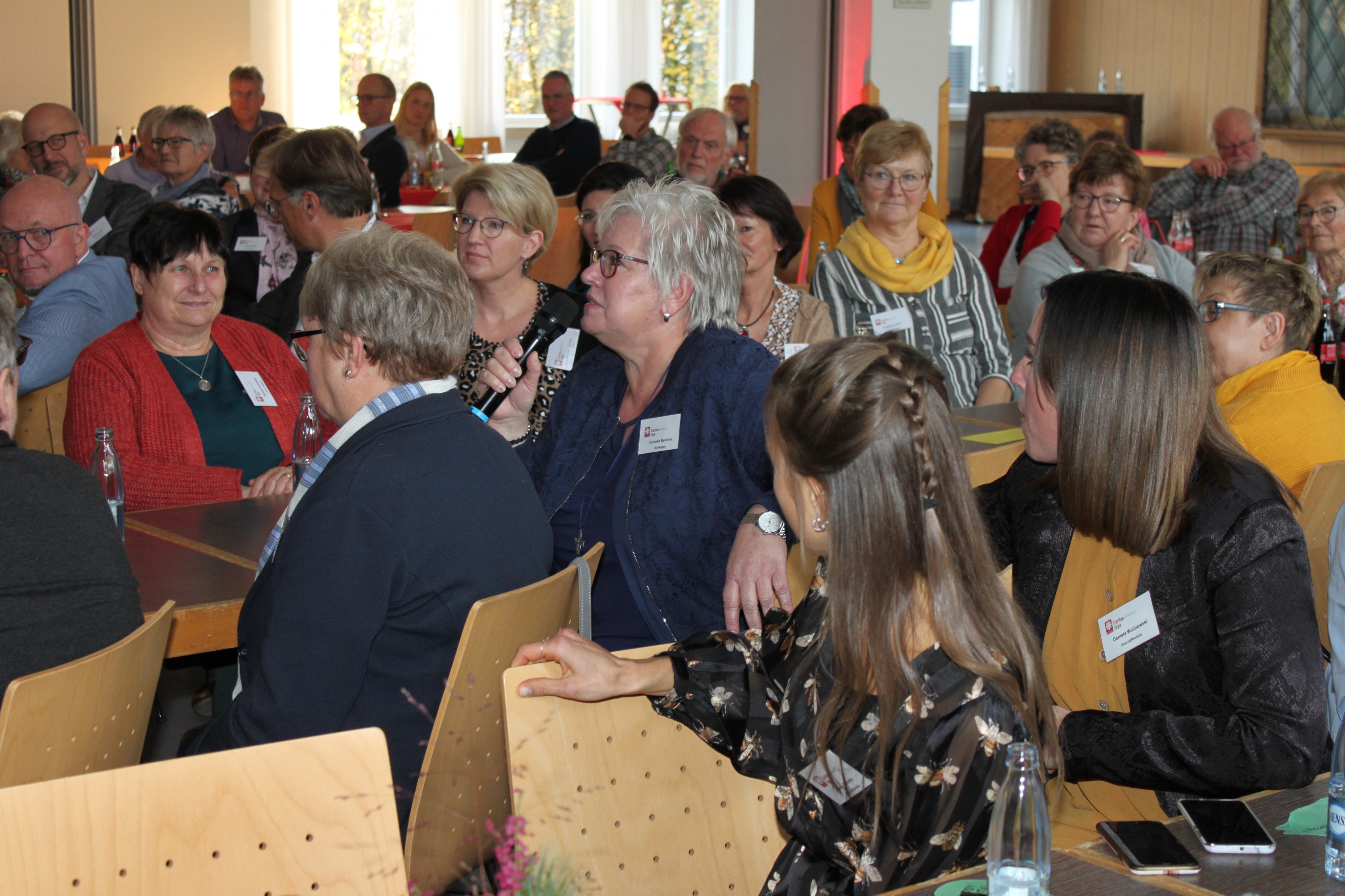 Begegnung und Austausch standen im Fokus des CariTages für Hauptberuf und Ehrenamt. von Caritas