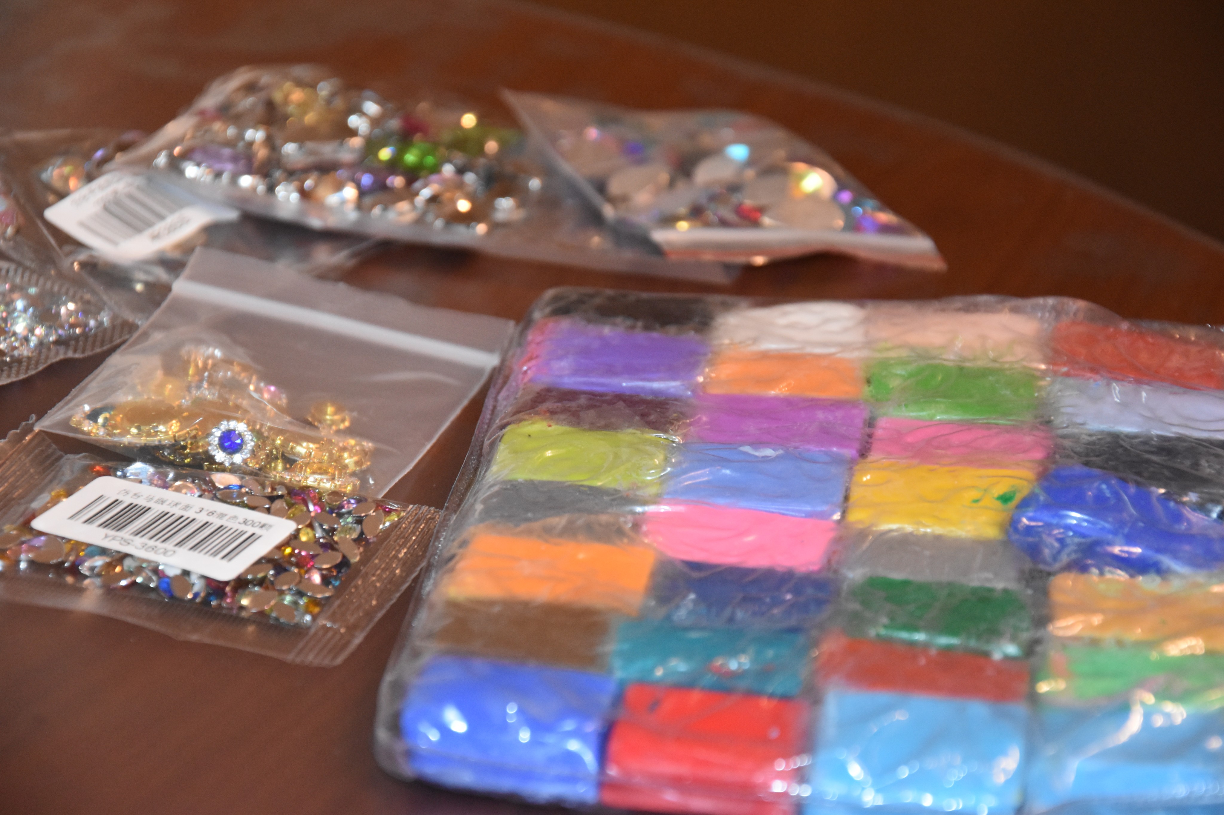 Die Materialauswahl ist umfangreich. von Nicole Voss