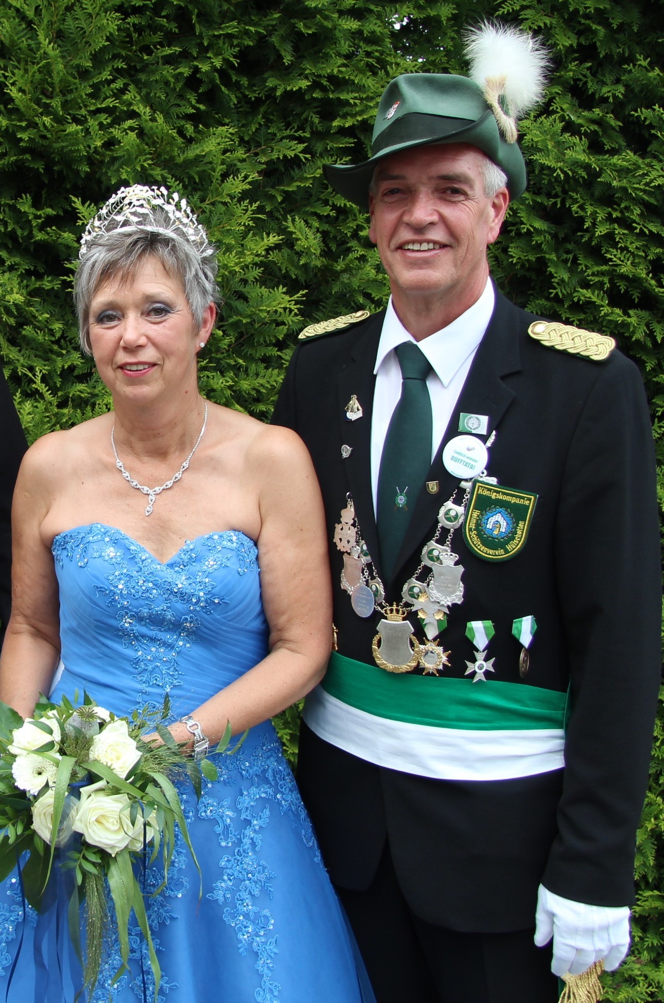 Seit dem Jahr 2019 ist das Kaiserpaar Stefan und Karin Neu im Amt. von Nicole Voss