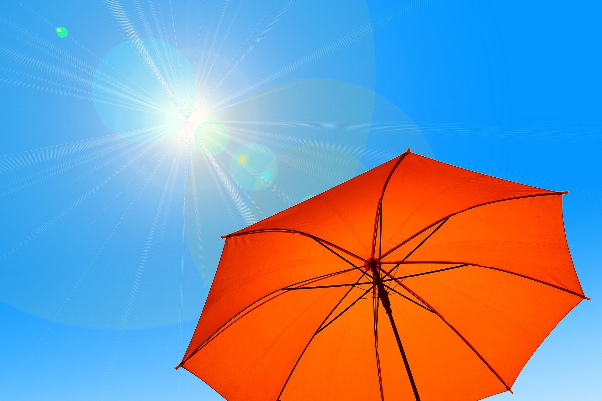 Von Donnerstag bis Samstag, 13. bis 15. August, wird es nochmal heiß im Kreis Olpe. von Pixabay.com