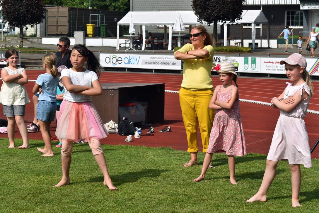 Einfach mitmachen und ausprobieren, lautete die Devise. von privat