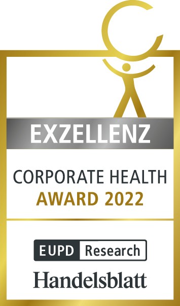 Der Corporate Health Award des Handelsblattes. von privat