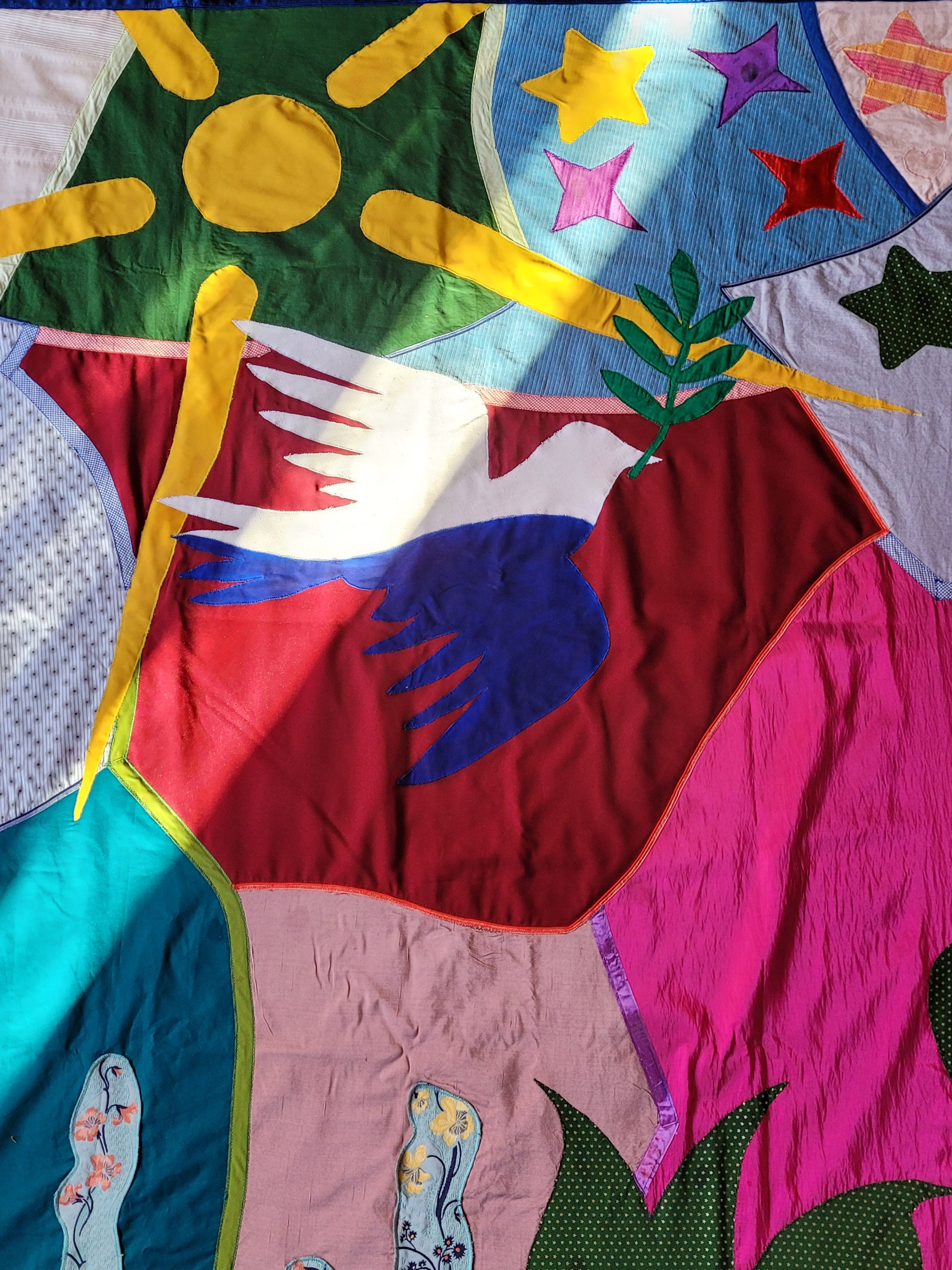 Das Ergebnis ist bunt, farbenfroh und durchdacht. von privat