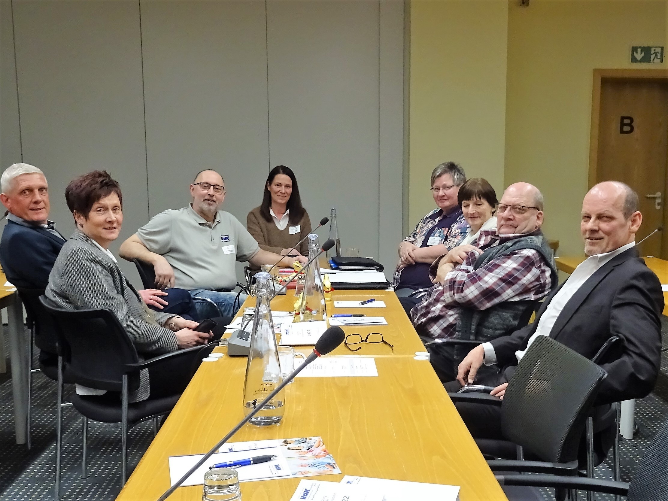 Organisieren die große Jubiläumsfeier: Anja Schneider, Eric Schneider, Manfred Molitor, Elke Leidig, Mariele Dahm, Sigrid Krutzinna, Bruno Engel und Frank Meyer (von links). von Sigrid Mynar
