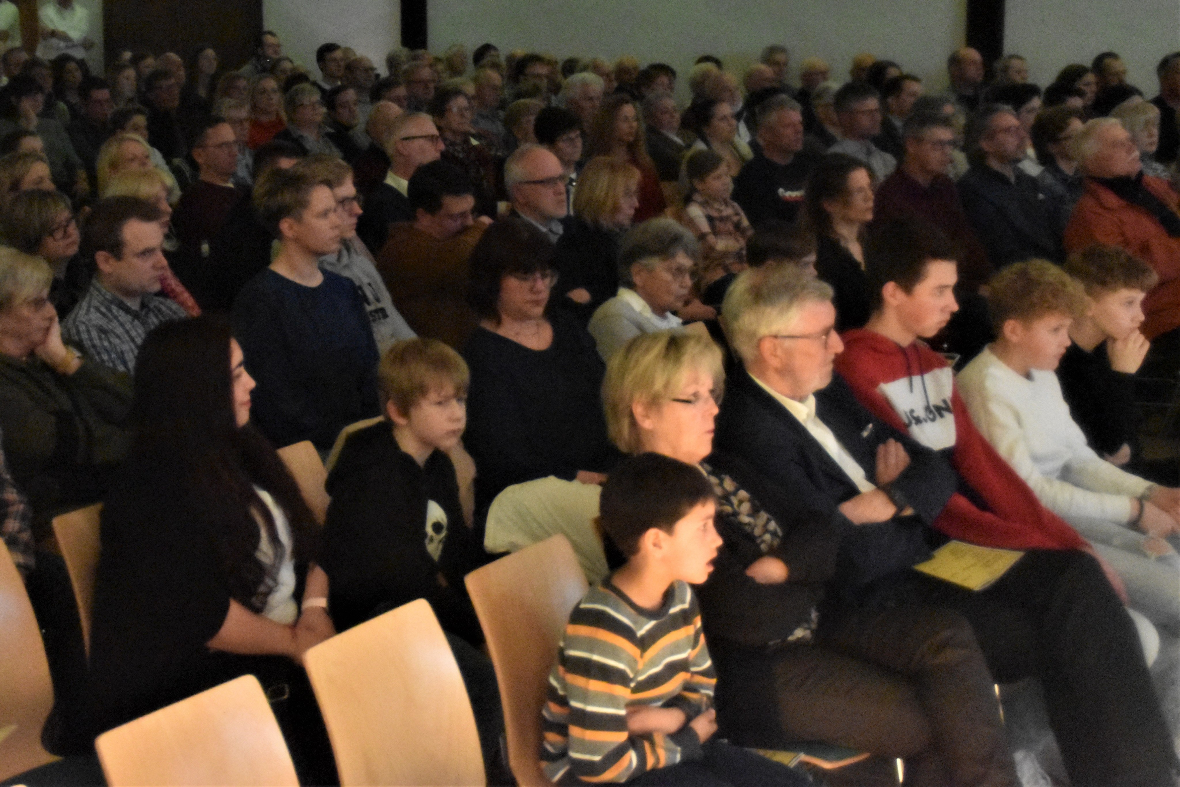 Die Besucher lehnten sich zurück und genossen die musikalischen Vorträge. von privat