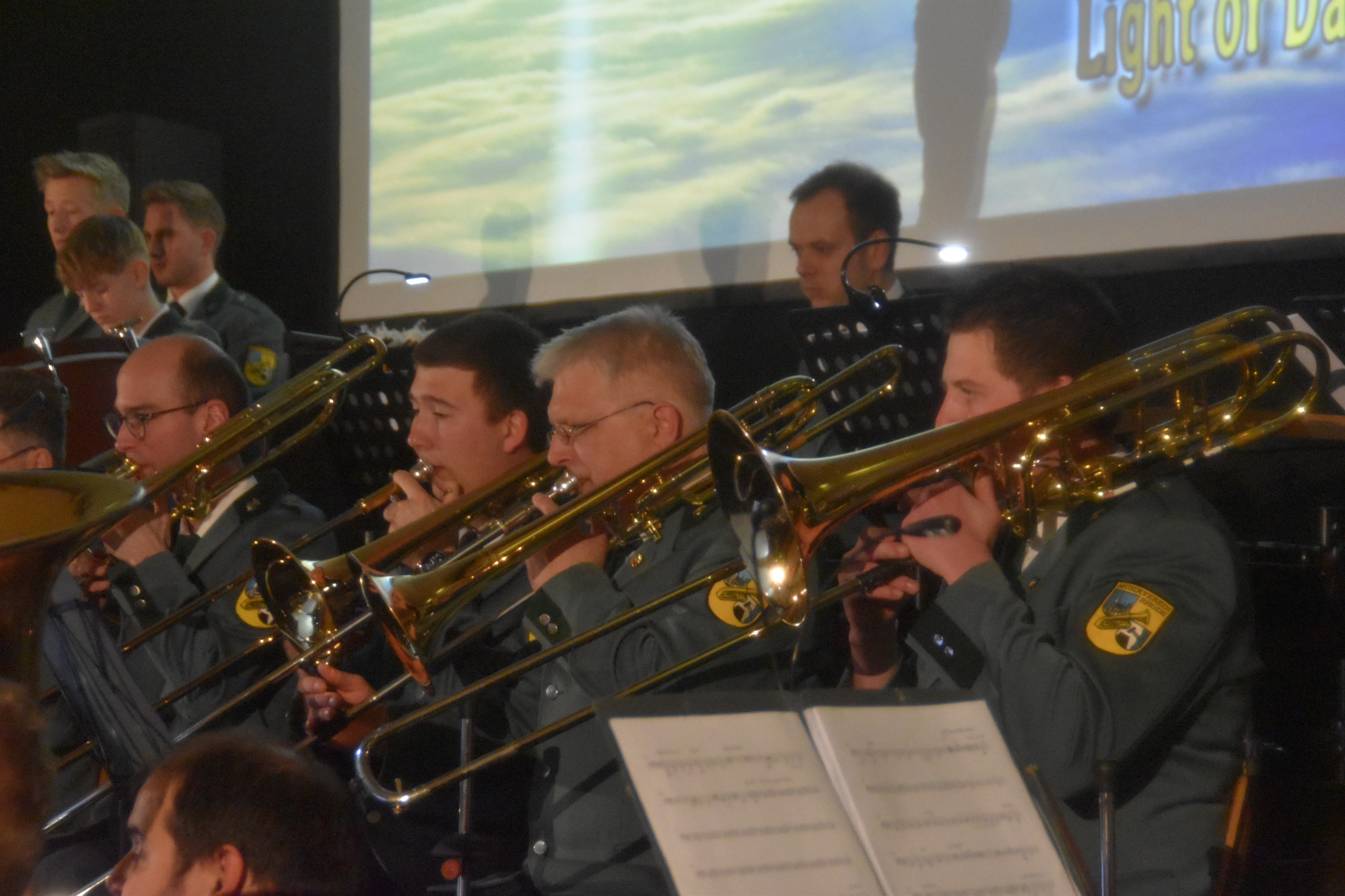 Jeder Musiker, jeden Registers war perfekt vorbereitet. von privat