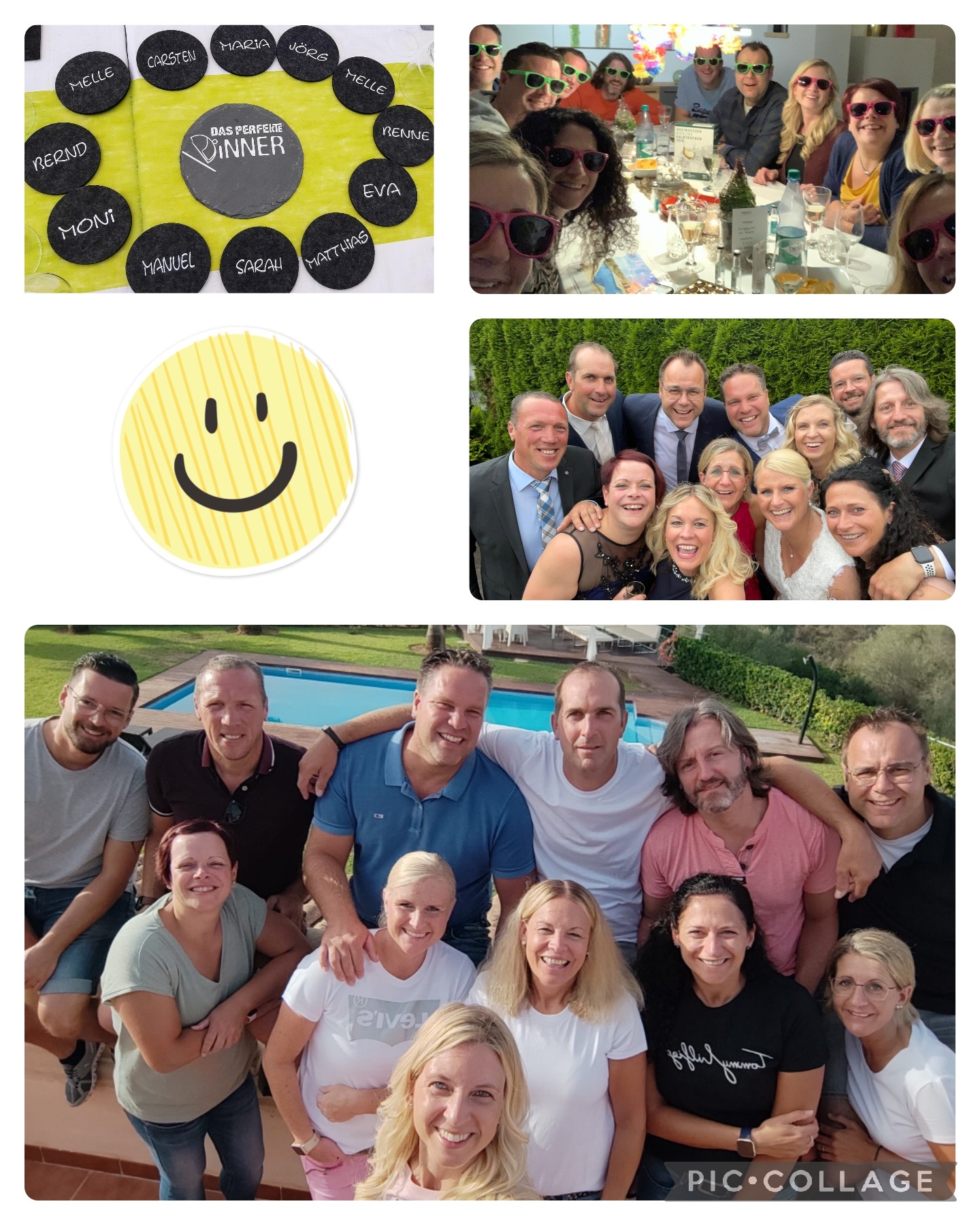 Die zwölf Mitglieder des Clubs „Perfektes Dinner“ teilen ihre Leidenschaft für gutes Essen und gute Laune. von privat