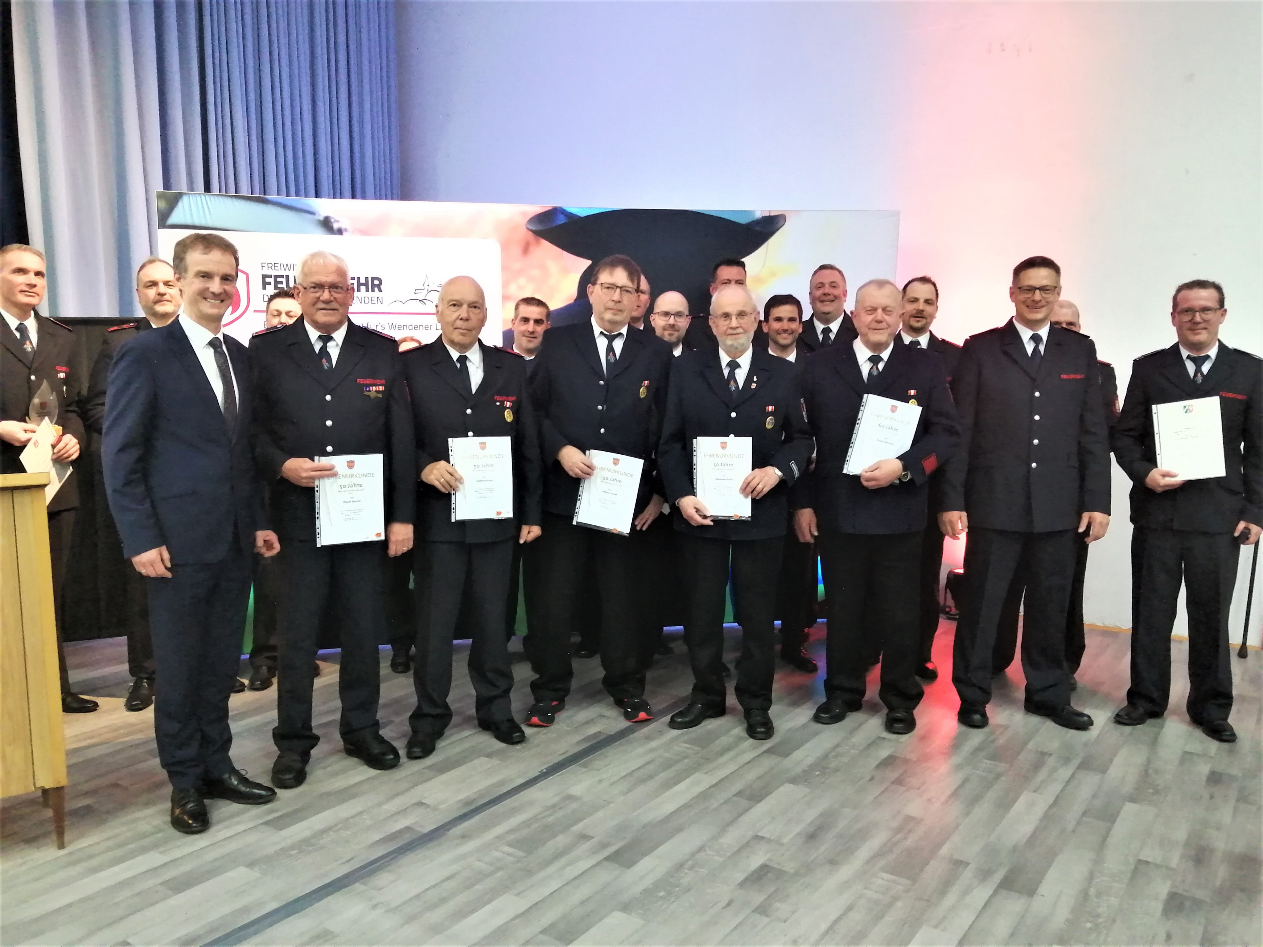 Sie wurden für langjährige Mitgliedschaften besonders geehrt. von Sigrid Mynar