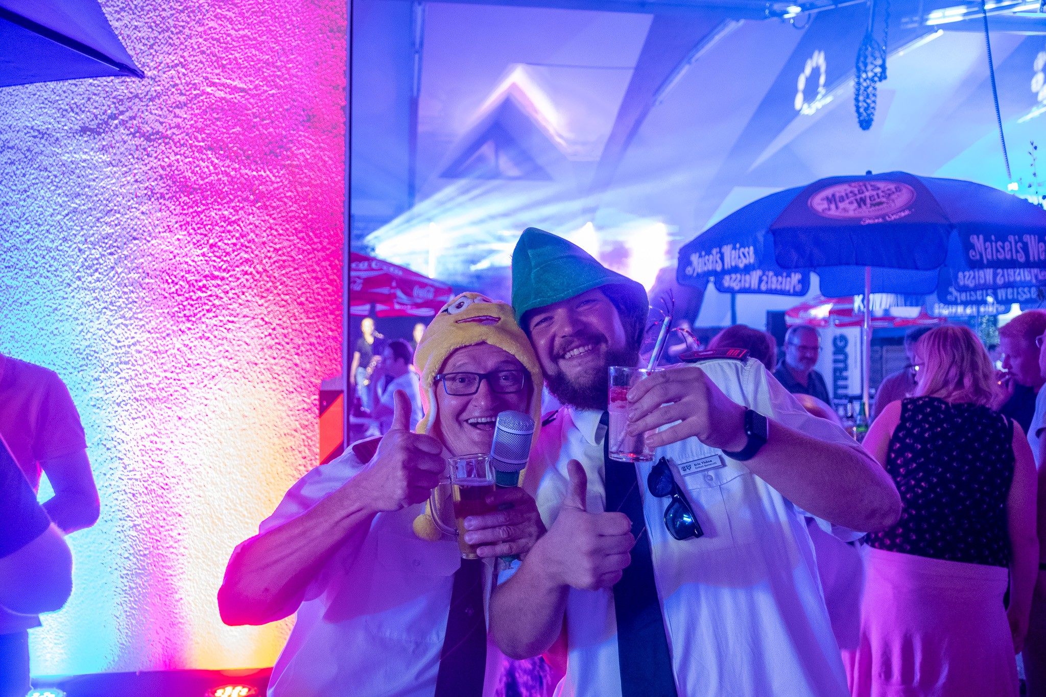 Zu späterer Stunde ist die Party garantiert im Gange. von privat