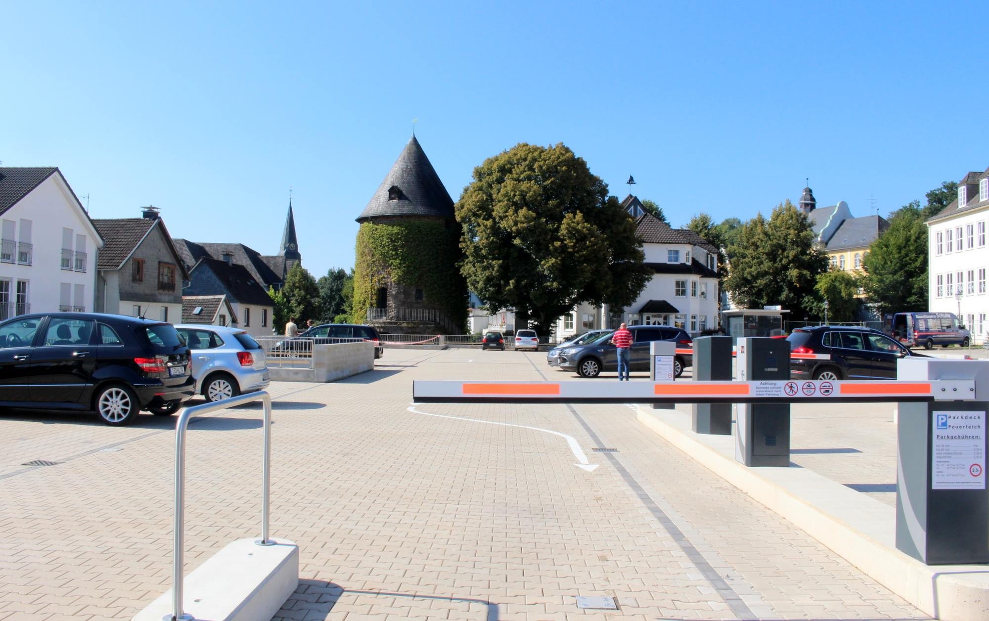Das Parkdeck am Feuerteich muss erneut saniert werden. von privat