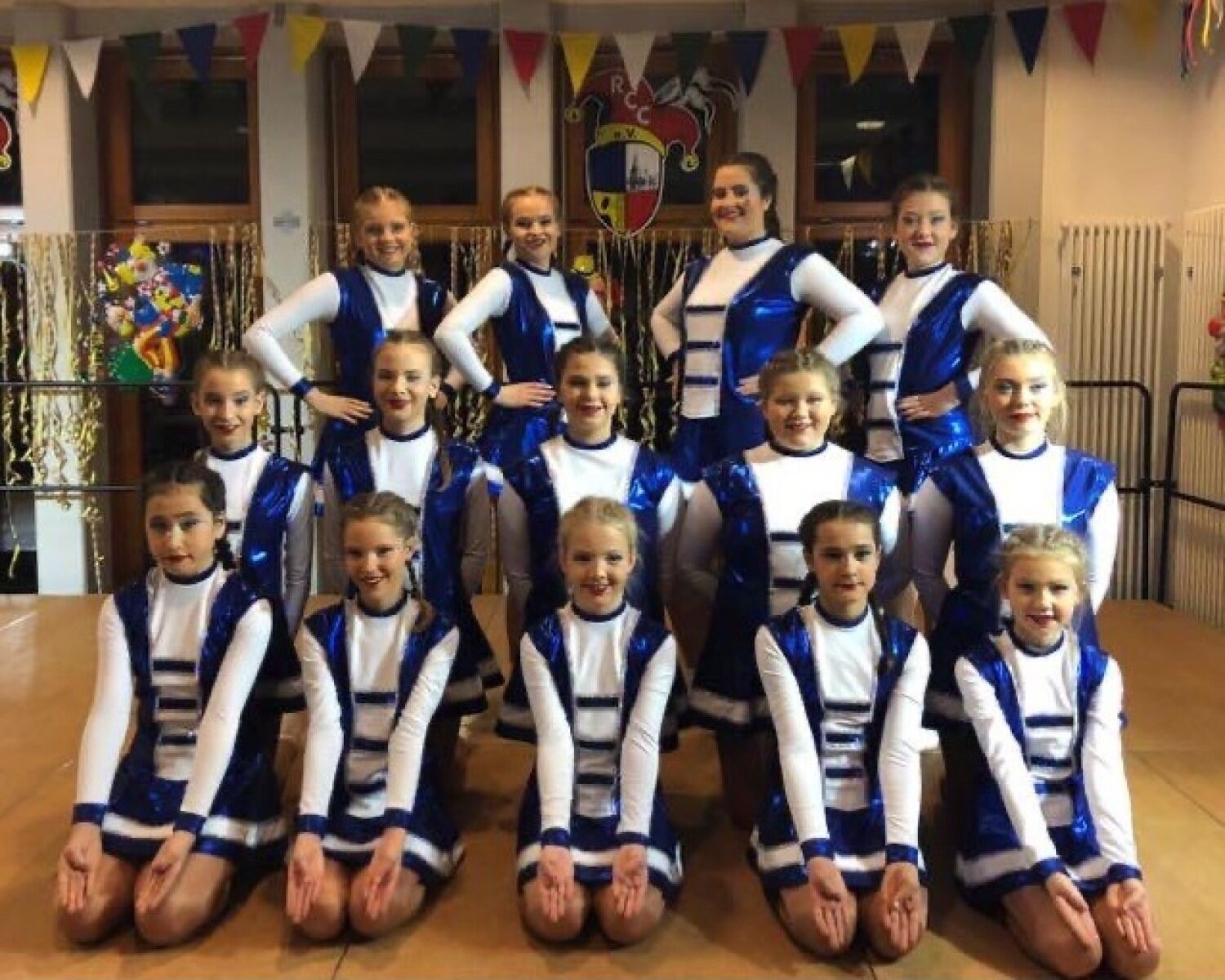 Die Blau-Weißen Funken sind zwischen 11 und 17 Jahre alt. von privat