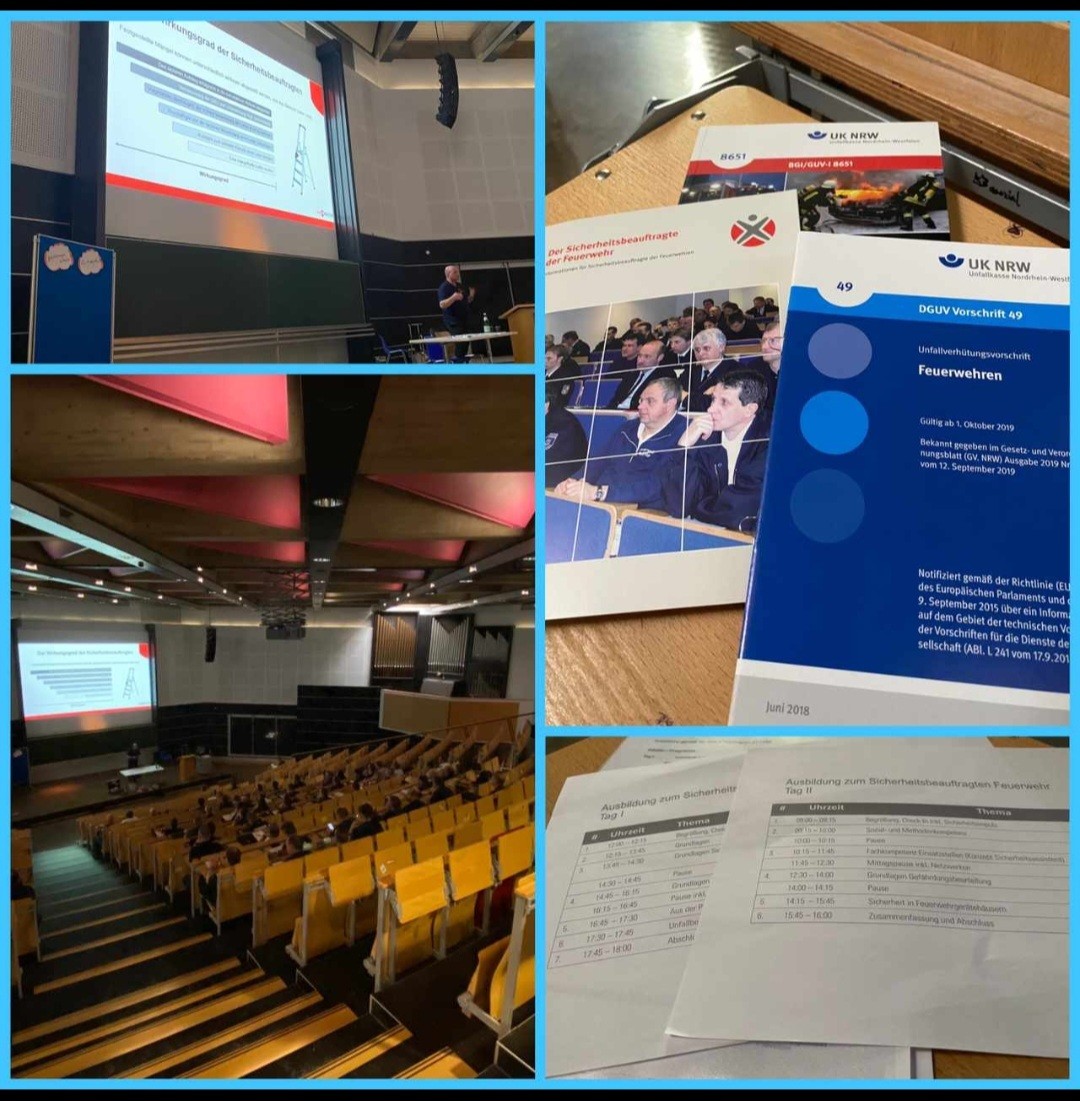 Mehr als 70 Teilnehmerinnen und Teilnehmer von Feuerwehr und Rettungsdienst folgten der Einladung zu dem Seminar ins Audimax der Uni Siegen. von Feuerwehr