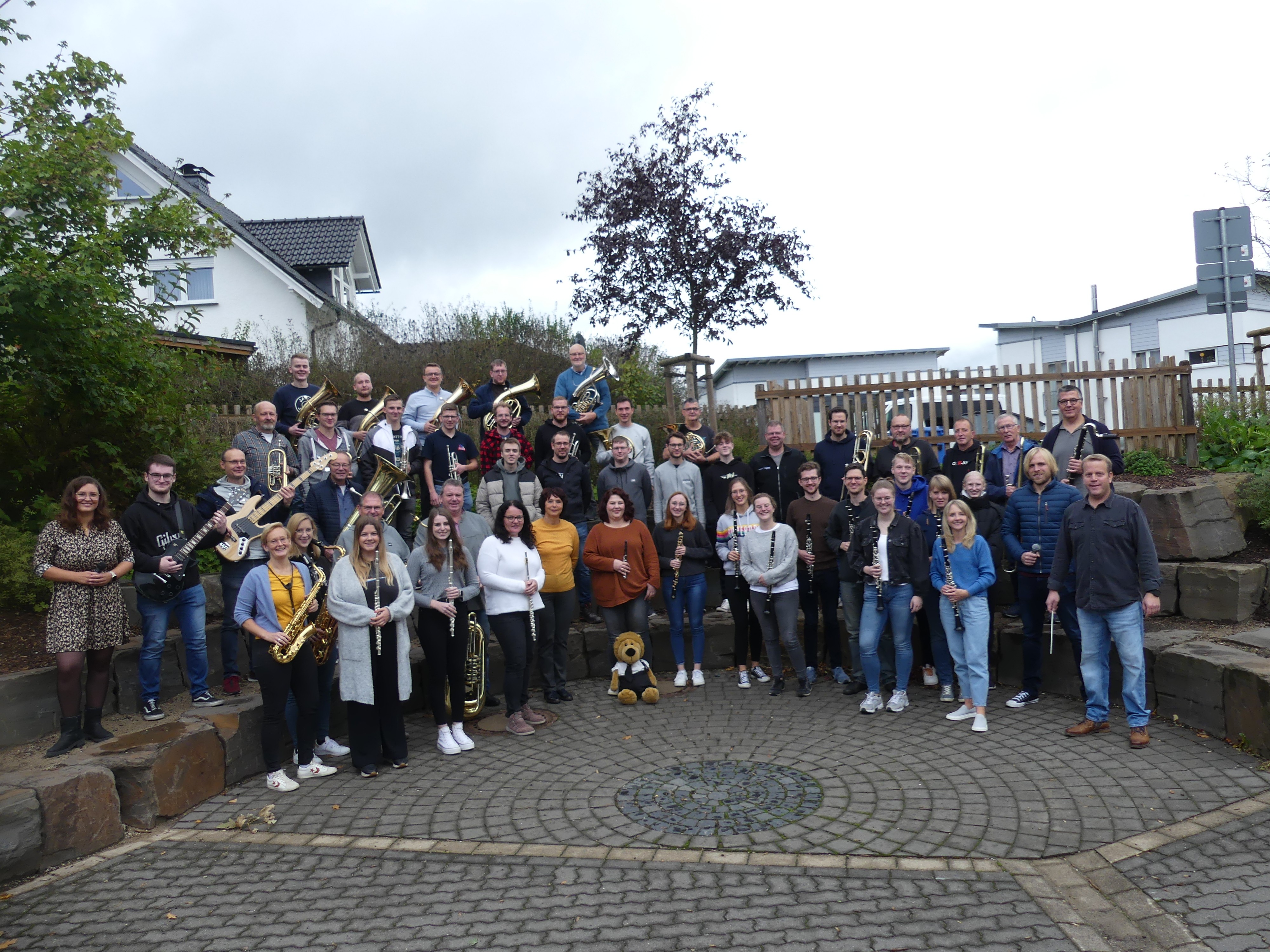 Die Drolshagener Musiker proben fleißig für ihr Jahreskonzert. von privat