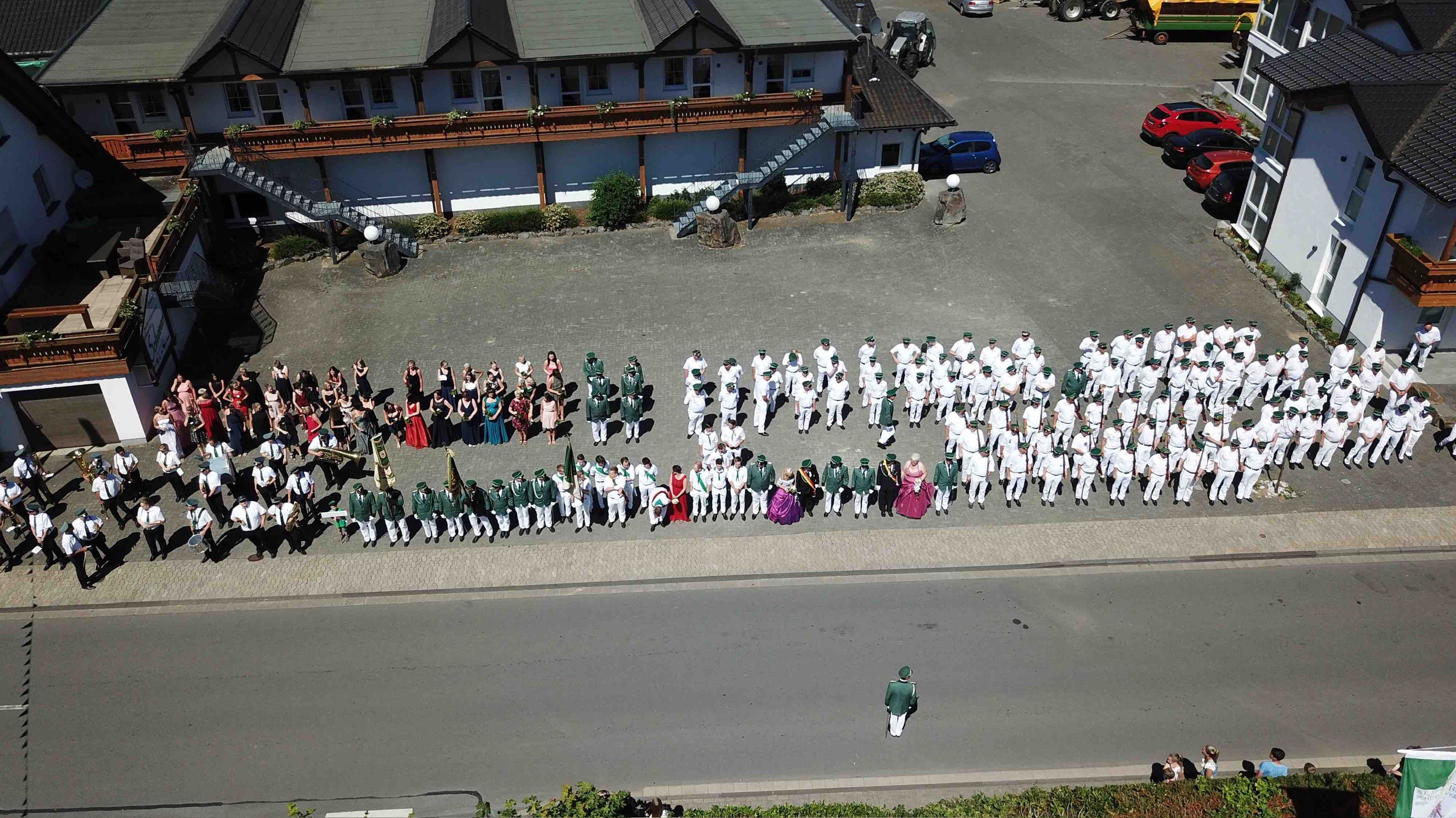 Im Bewerbungsvideo durfte der St.-Elisabeth-Schützenverein natürlich nicht fehlen. von privat