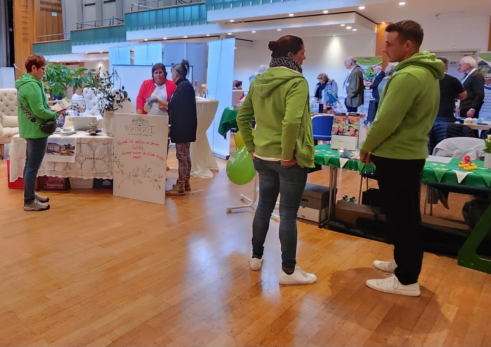 Die Fachmesse Ehrenamt in der Stadthalle Olpe war ein Erfolg. von Tanja Antekeuer-Maiworm