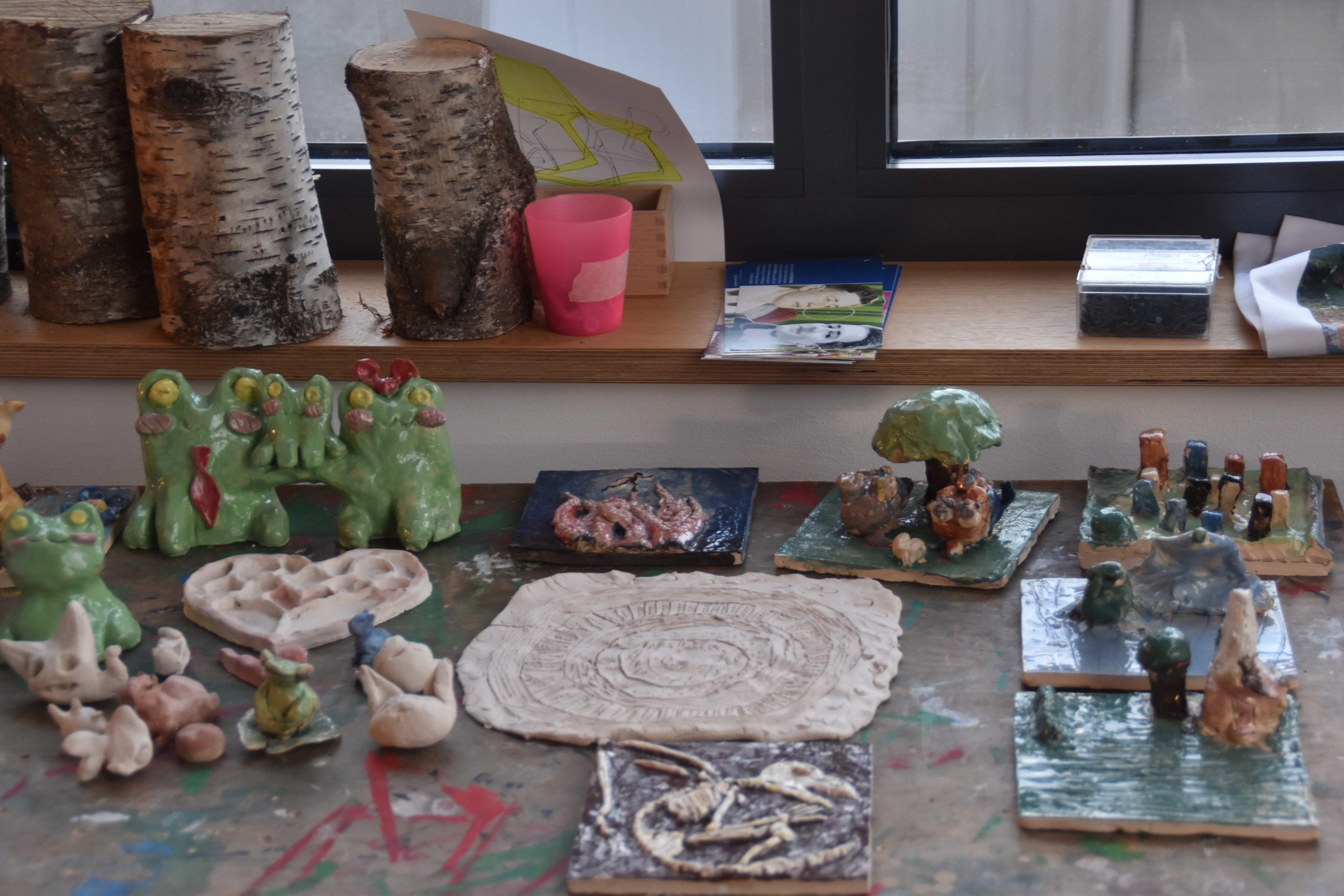 Kreativität spielt im Jugendzentrum auch eine Rolle. von Nicole Voss