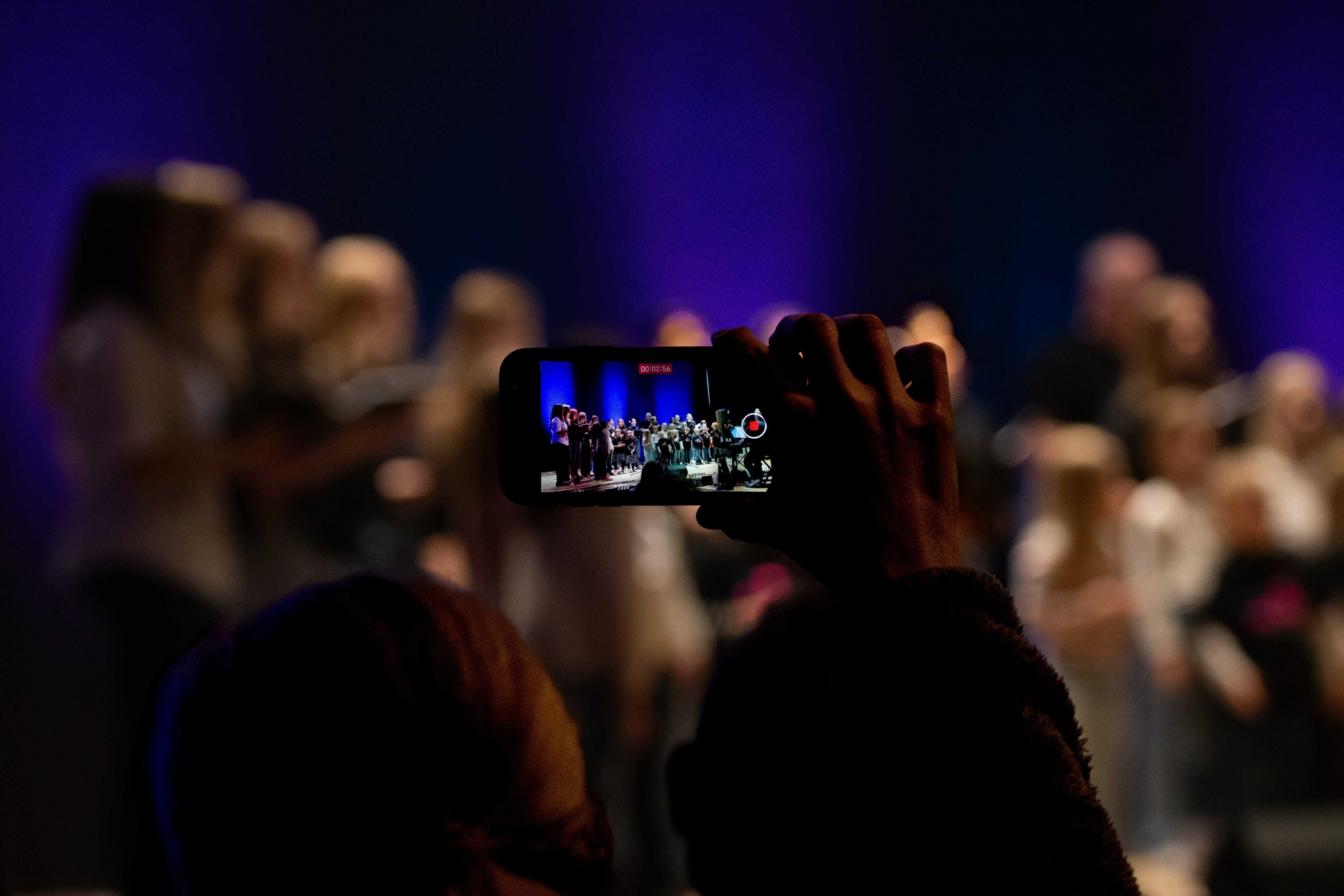 Das Konzert aus einer anderen Perspektive. von privat