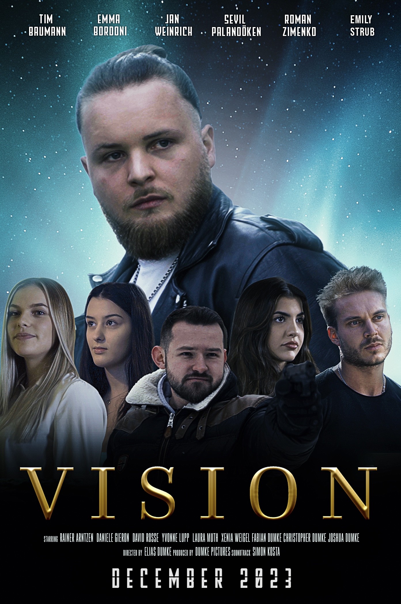 Das Filmplakat zu „Vision“. von Dumke Pictures