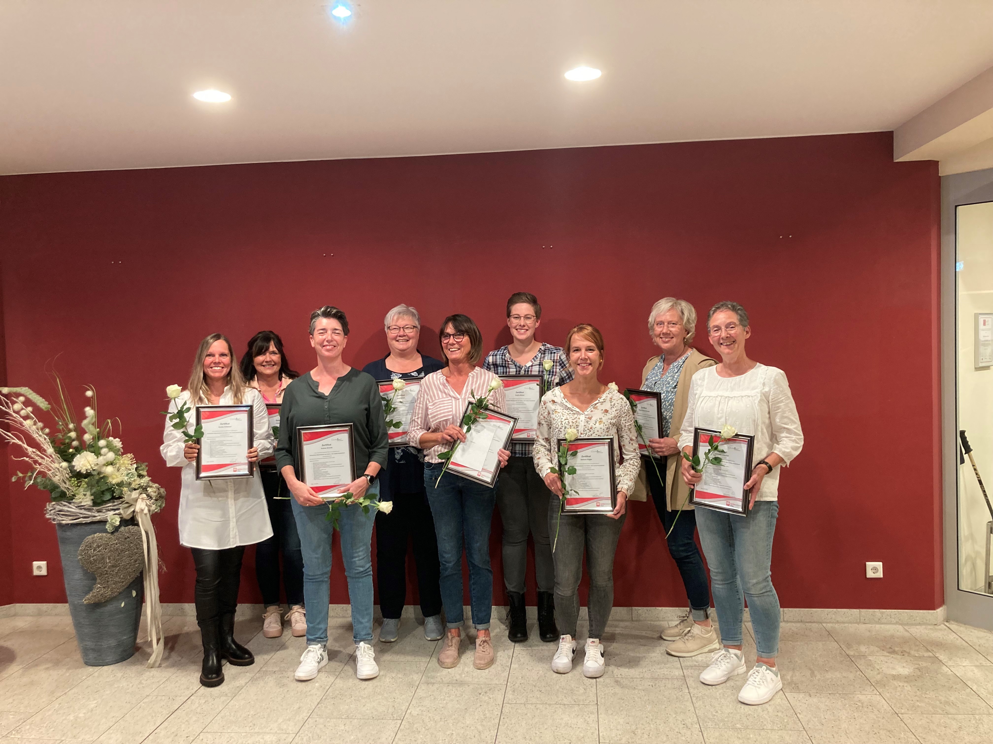 Absolventen der beiden Standorte. von Caritas Kreisverband