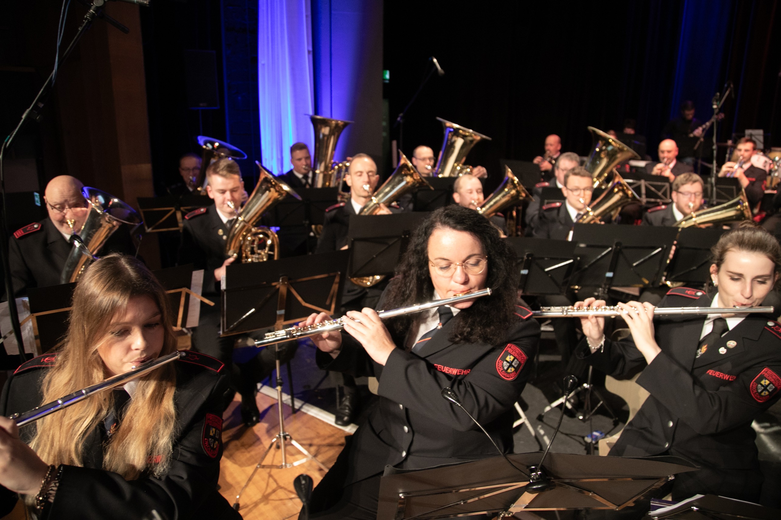 Alle Musiker waren bestens auf ihren Auftritt vorbereitet. von Julia Stamm-Ochel