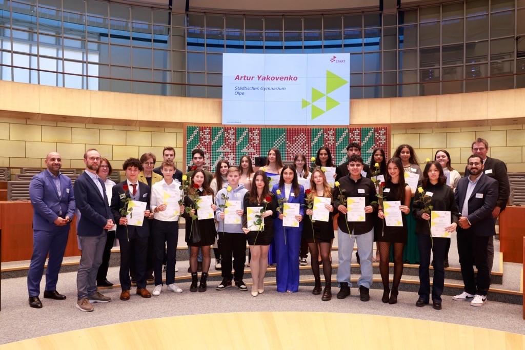 Artur Yakovenko zählt zu den 41 Stipendiaten der START-Stiftung aus NRW. von privat